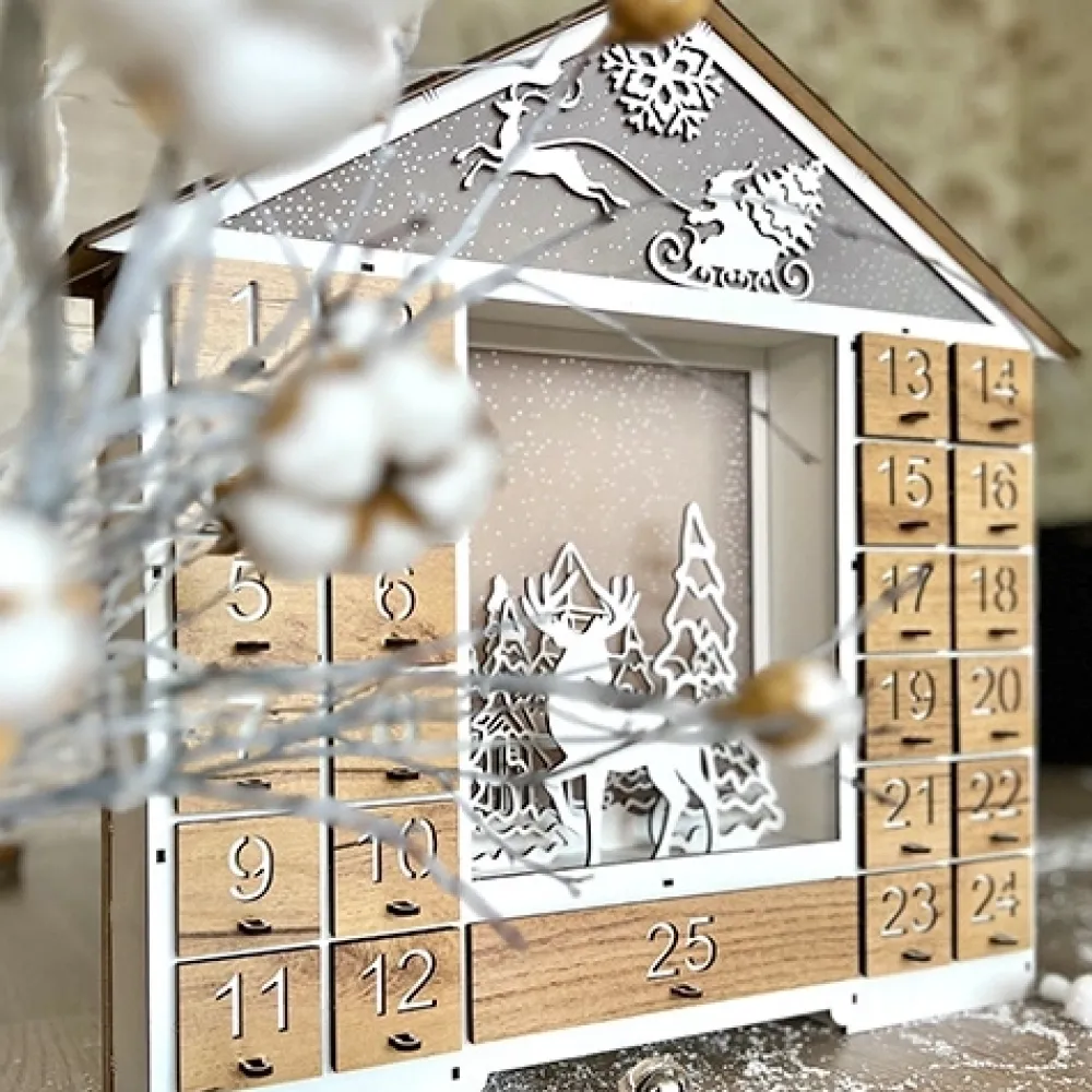 Sale Calendario de Adviento Fairy House with Figurines Navidad|Calendarios De Adviento