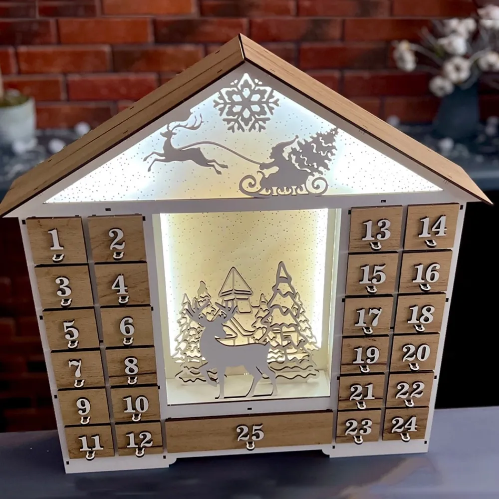 Sale Calendario de Adviento Fairy House with Figurines Navidad|Calendarios De Adviento
