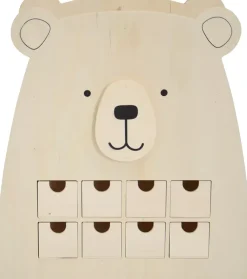 Sale Calendario de Adviento Oso de Madera Maderas|Calendarios De Adviento