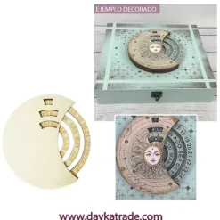 Outlet Calendario perpetuo Dayka Maderas