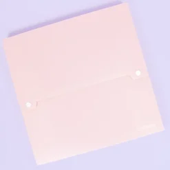 New Carpeta con Profundidad para Papeles Rosa 30x30cm Organización