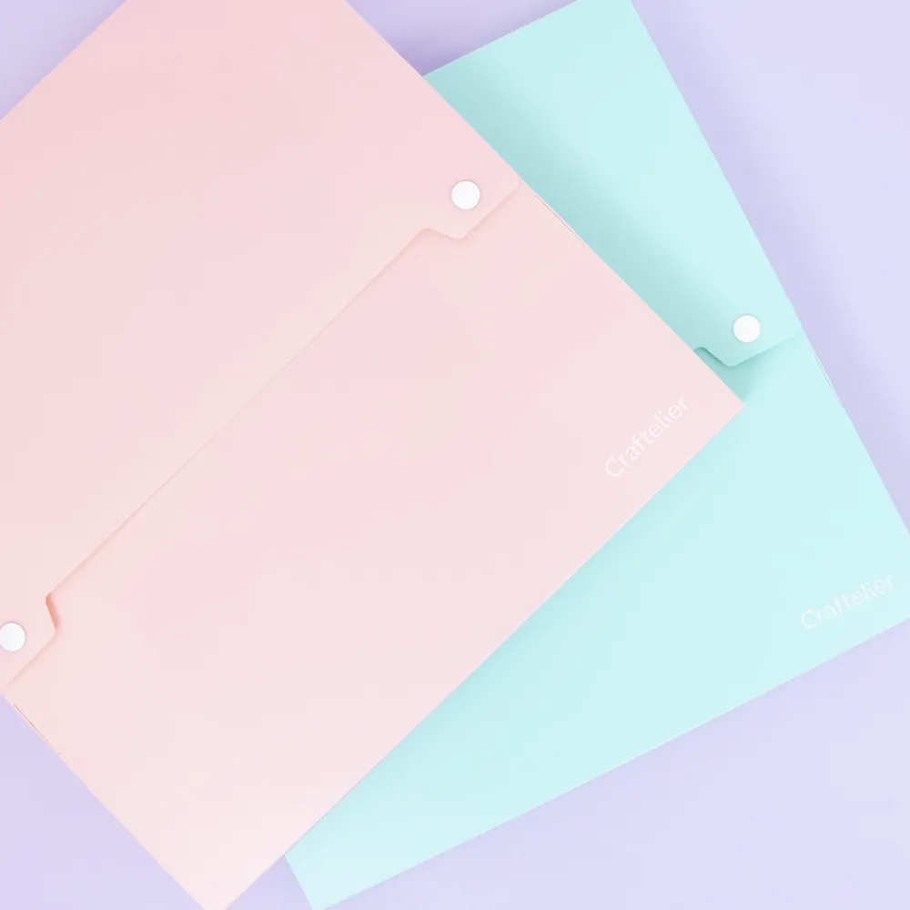 Online Carpeta con Profundidad para Papeles Turquesa 30x30cm Organización