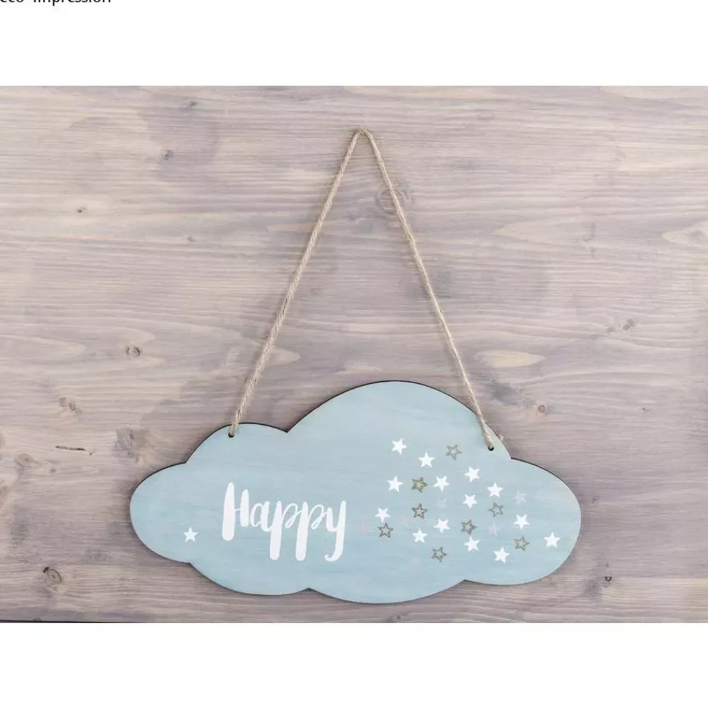 Sale Cartel de madera Nube Maderas