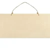 Outlet Cartel de Madera Para Colgar Rectangular Maderas