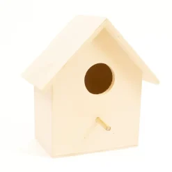 Clearance Casa de Madera para Pájaros Recta 17x16cm Maderas