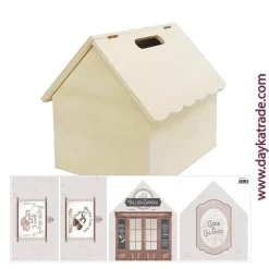 Outlet Casita de Betunes de Madera Dayka Organización