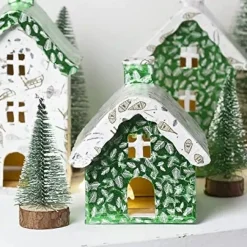 Best Casita de Papel Maché Cartón Y Papel Maché
