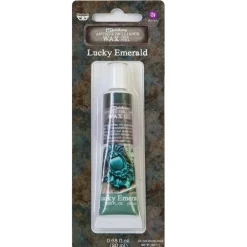 Hot Cera Antique Brilliance Art Alchemy Finnabair Lucky Emerald Ceras, Pátinas Y Tintes