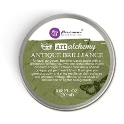 Hot Cera Antique Brilliance Art Alchemy Finnabair Lucky Emerald Ceras, Pátinas Y Tintes