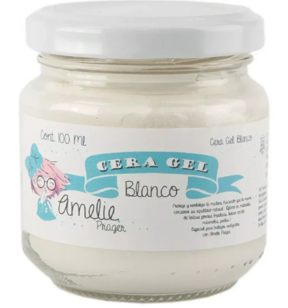 Outlet Cera Gel Amelie Blanco 100ml Ceras, Pátinas Y Tintes|Tintes