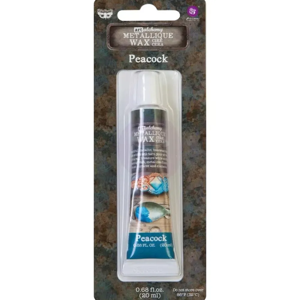 Outlet Cera metálica Art Alchemy Finnabair Peacock Ceras, Pátinas Y Tintes
