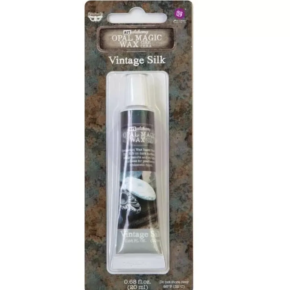 Hot Cera Opal Magic Art Alchemy Finnabair Vintage Silk Ceras, Pátinas Y Tintes
