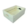 Outlet Cesta de chopo 40x25x20cm Organización|Maderas
