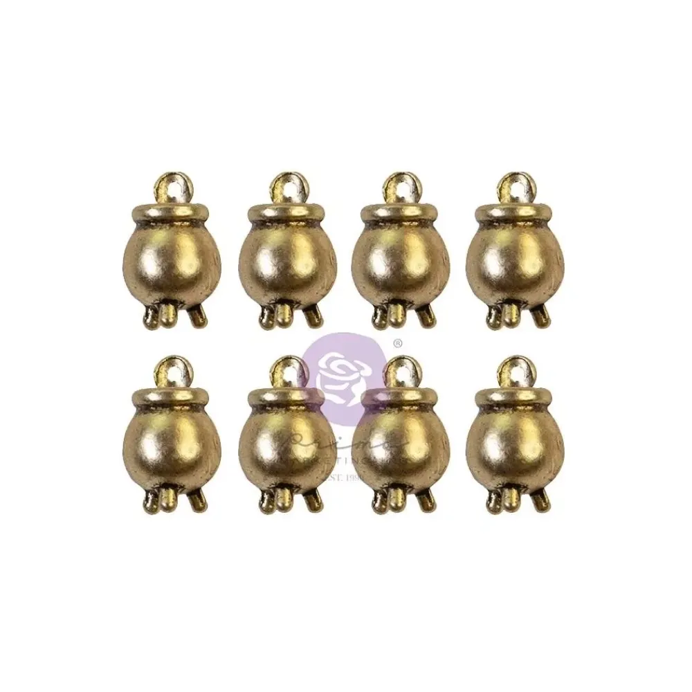 Hot Charms Metálicos Cauldron Thirty-One Frank García Prima Telas, Sedas Y Fieltro