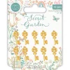 Clearance Charms Metálicos Llaves Oro Secret Garden Telas, Sedas Y Fieltro