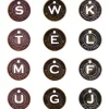 Clearance Charms metálicos Metal Muse Tokens Tim Holtz Telas, Sedas Y Fieltro