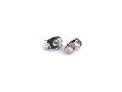 Best Cierre Mariosa Para Pendientes Plateado 6,5mm Bisutería