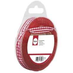 Clearance Cinta de Cuadros vichy Rojos 5mm Telas, Sedas Y Fieltro