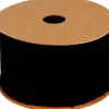Cinta Negro 38mm Telas, Sedas Y Fieltro