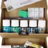 Cofre 10 pinturas Setacolor opaco 45ml Pinturas Para Tela Y Seda