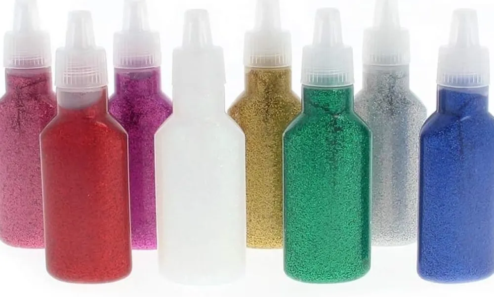 Sale Cola Purpurina líquida 20ml Pinturas Acrílicas
