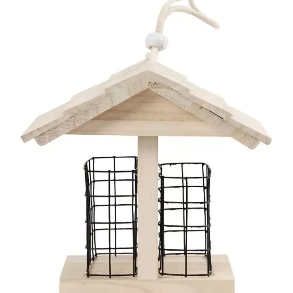 Clearance Comedero Para Pájaros de Madera Maderas