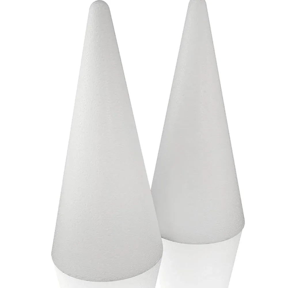 Hot Cono de Porexpán Porexpán, Celulosa Y Plástico|Navidad