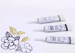 Clearance Contorno Textil Oro 20ml Pinturas Para Tela Y Seda
