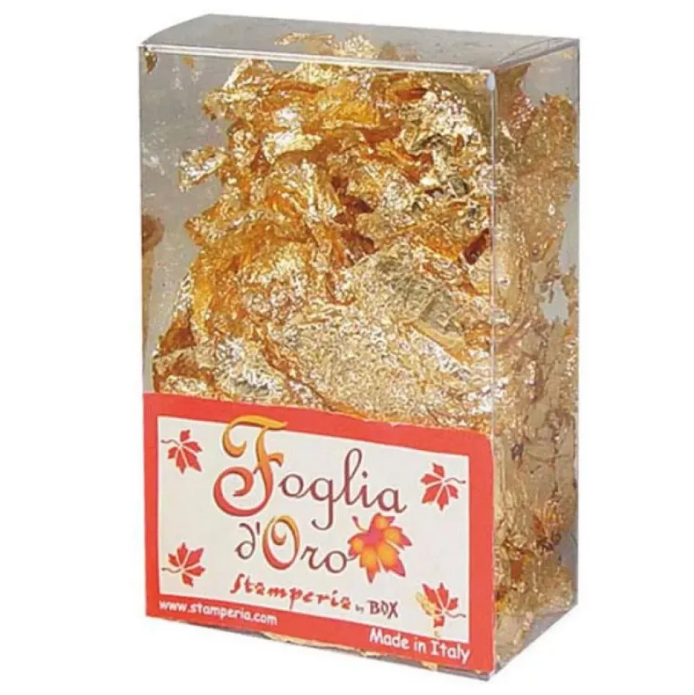 Online Copos de hojas Oro Doraduras