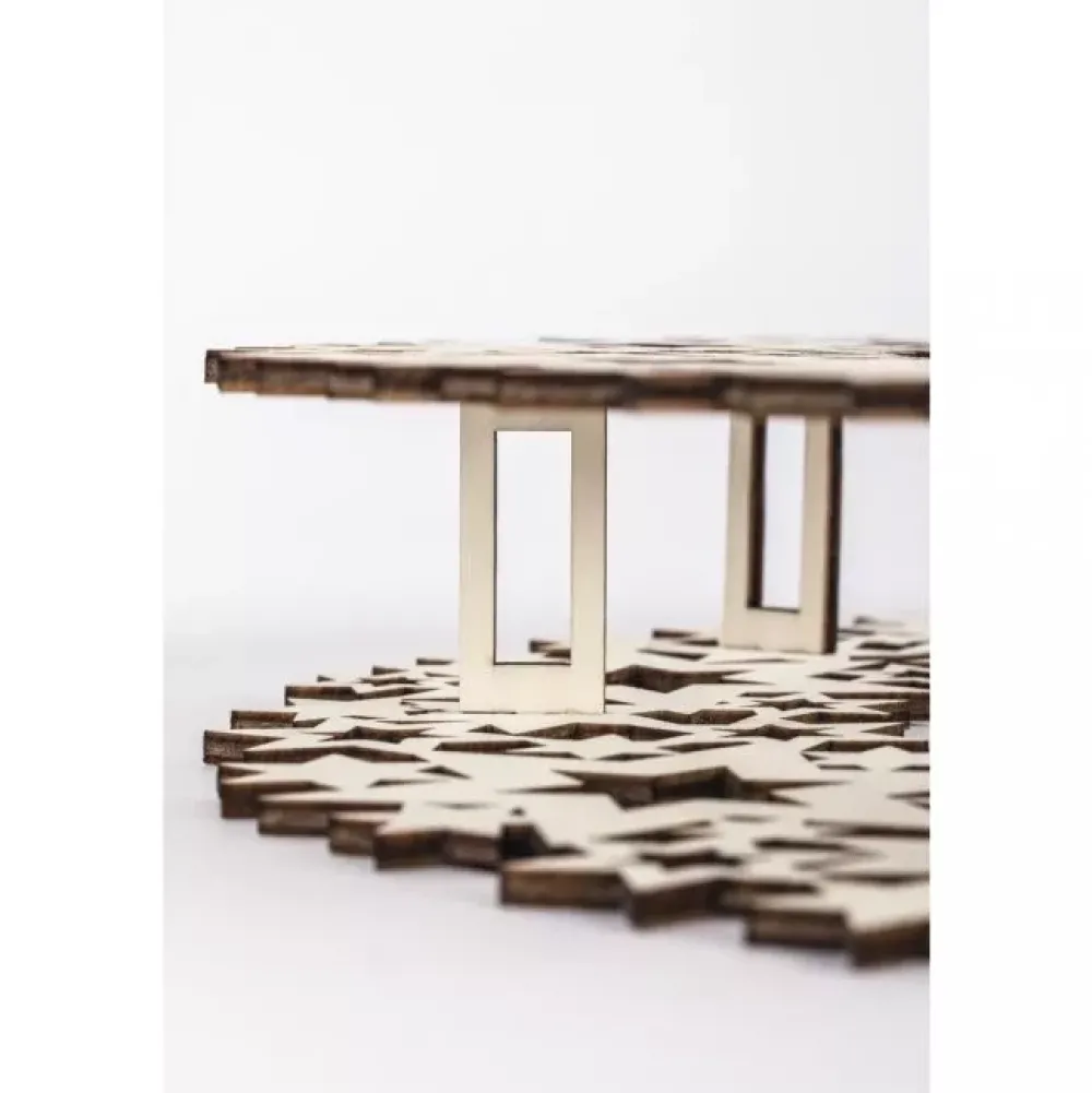 Online Corona de Madera Estrellas Maderas|Navidad
