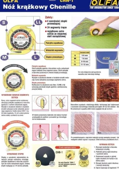 Discount Cortadora giratoria (Cuchilla de 60 mm, 4 guías Diferentes) CHN-1 Goma Eva Fofuchas|Herramientas Para Tela