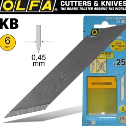 Hot Cuchillas KB para Cutter AK-1, AK-4 Goma Eva Fofuchas|Herramientas De Corte