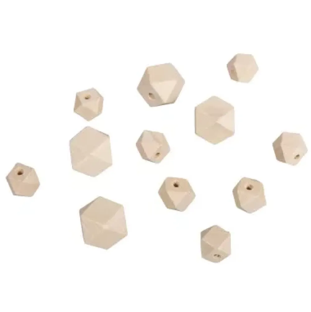 Best Cuentas de Madera Diamante Bisutería