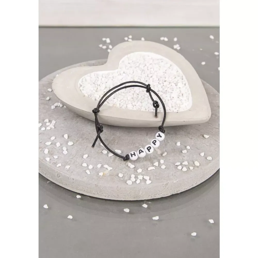 Outlet Cuentas de Plástico Blanco Abecedario 6mm Bisutería