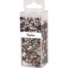 Outlet Cuentas de Vidrio + Alambre Pastel 90g Bisutería
