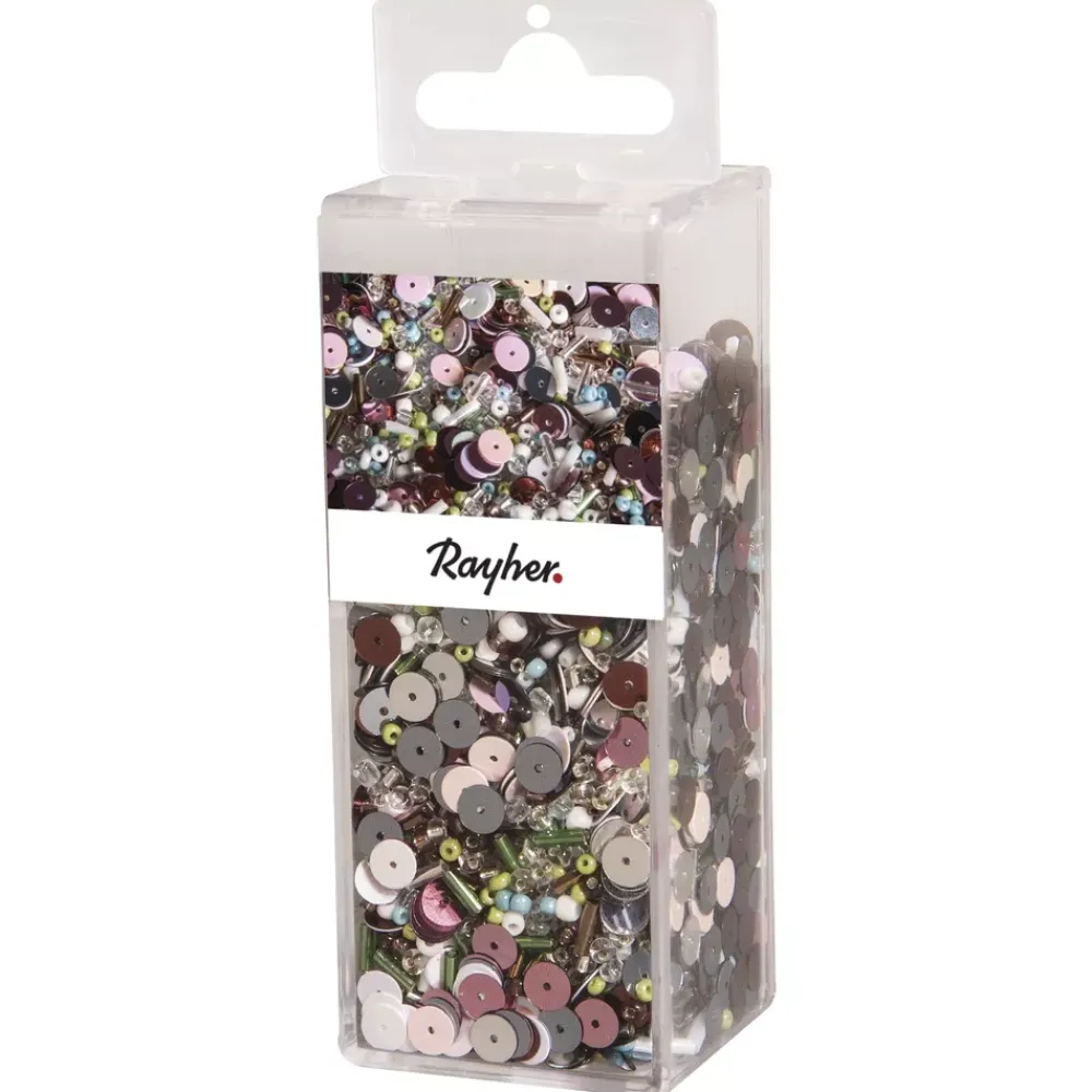 Outlet Cuentas de Vidrio + Alambre Pastel 90g Bisutería