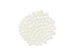 Clearance Cuentas Perladas Marfil 8mm Bisutería