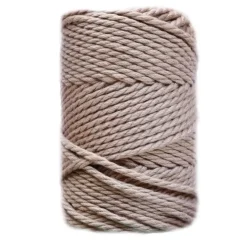 Best Cuerda de Macramé 3 cabos Arena 5mm Macramé