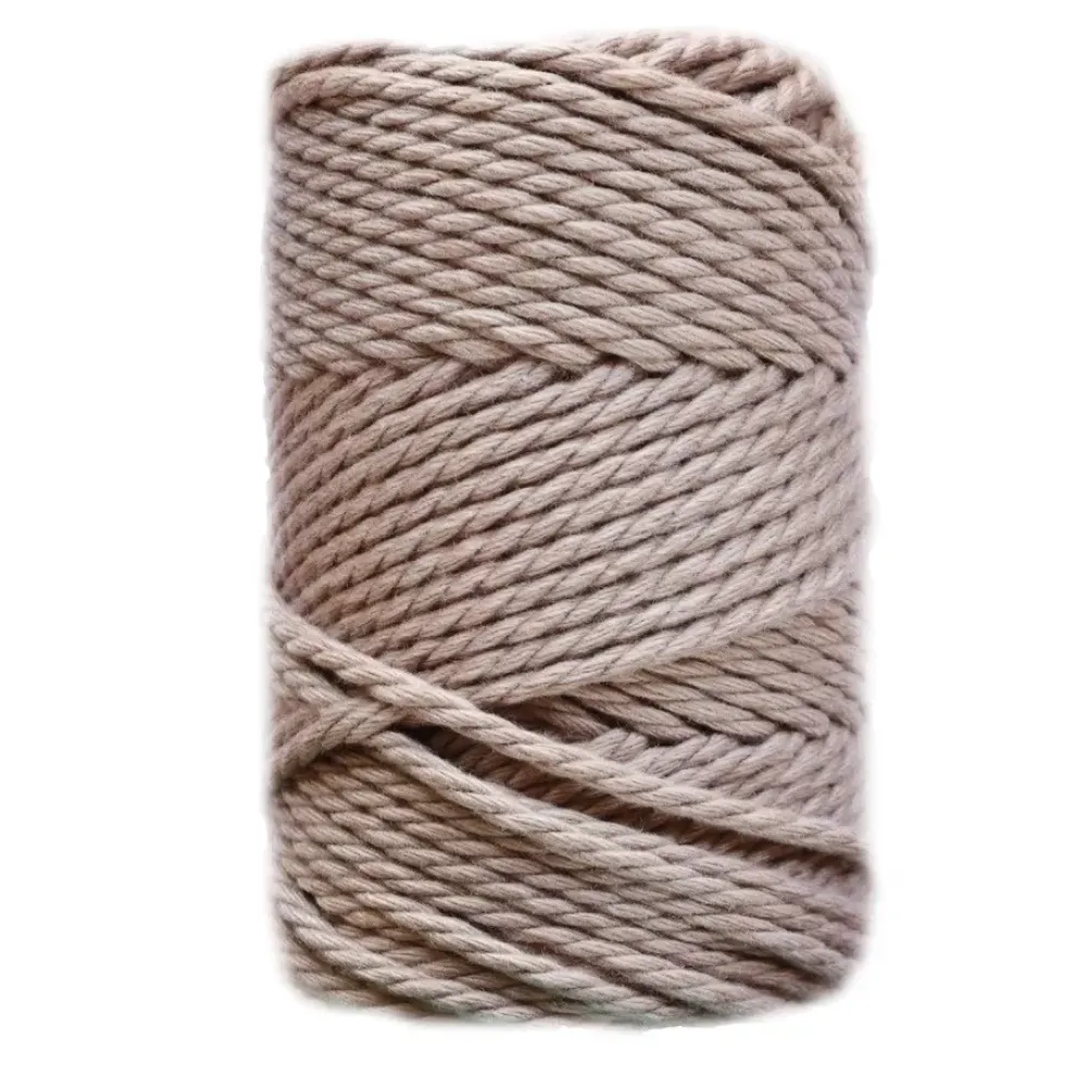 Best Cuerda de Macramé 3 cabos Arena 5mm Macramé