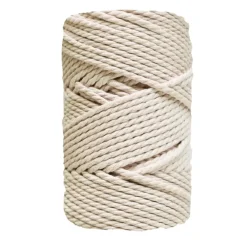 Best Cuerda de Macramé 3 cabos Crudo 3mm Macramé