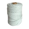 Clearance Cuerda de Macramé 3 Cabos Celeste 5mm Macramé