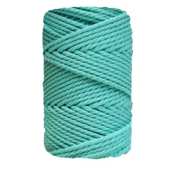Discount Cuerda de Macramé 3 cabos Esmeralda 5mm Macramé