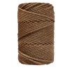 Best Cuerda de Macramé 3 cabos Marrón Chocolate 3mm Macramé