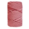 Best Cuerda de Macramé 3 cabos Rosa Crema 5mm Macramé
