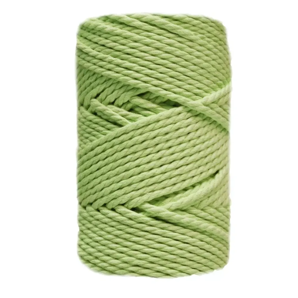 Discount Cuerda de Macramé 3 Cabos Verde Menta 3mm Macramé