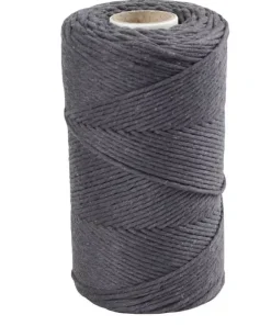 Clearance Cuerda de Macramé Gris 2mm Macramé