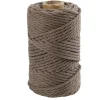 New Cuerda de Macramé Marrón Claro 4mm Macramé