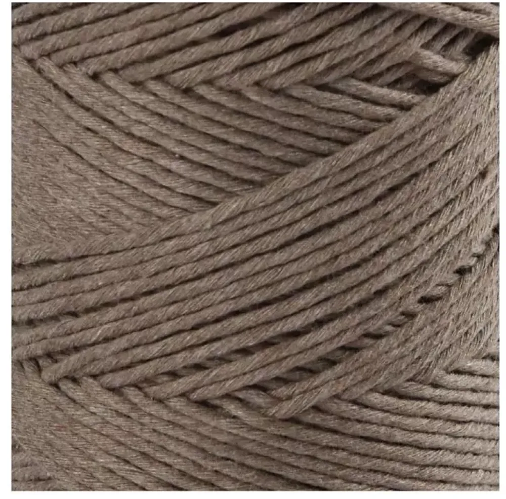 New Cuerda de Macramé Marrón Claro 2mm Macramé