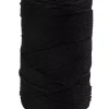 Clearance Cuerda de Macramé Negro 2mm Macramé