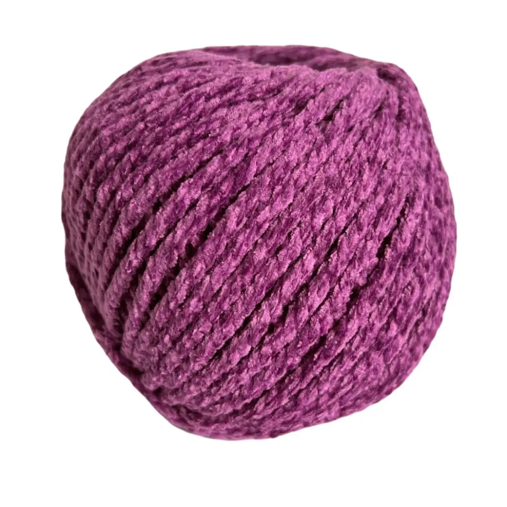 Discount Cuerda de Macramé Velvet Magenta 3mm Macramé